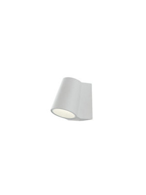 Luminosa Lighting Luminosa Sintesi Outdoor Integrated Led Aluminum Downlight, White, Ip44, 4000K