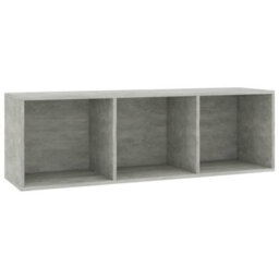 Berkfield Book Cabinet/tv Cabinet Concrete Grey 36X30X114 Cm Engineered Wood - thumbnail 8