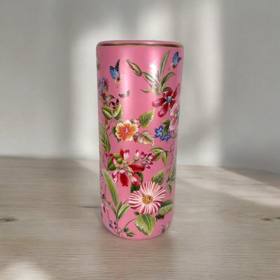 Minster 18 Inch Umbrella Stand - L20 X W20 X H46 Cm - Pink - image 1