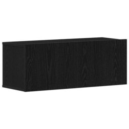 Berkfield Elegant Tv Cabinet Set 4 Pcs Black Oak 100 X 30 X 30 Cm Engineered Wood - thumbnail 6