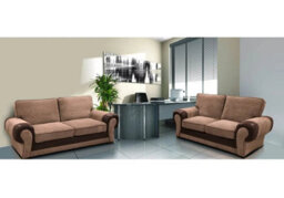 Tango 3+2 Sofa Set Brown And Beige Fullback