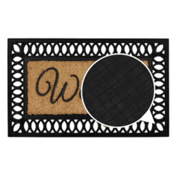 Jvl Orana Embossed Rubber Tuffscrape Coir Doormat, 40X70Cm - thumbnail 6