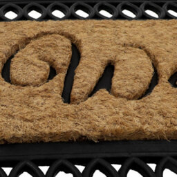 Jvl Orana Embossed Rubber Tuffscrape Coir Doormat, 40X70Cm - thumbnail 3