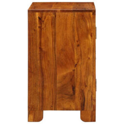 Berkfield Sideboard Multicolour 50X35X60 Solid Wood Acacia - thumbnail 6