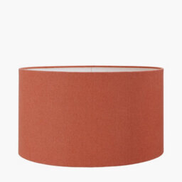 Pacific Lifestyle 35Cm Terracotta Cylinder Table Lampshade Drum Lamp Shade - thumbnail 2