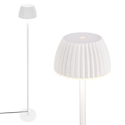 Briloner Led Floor Lamp Free Standing Warm Light Reading Usb-C 8W Dimmer 1240mm Off White - image 1
