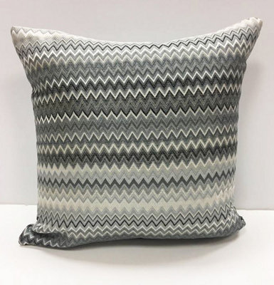Rapport Home Enzo Cushion Cover (43 X 43 Cm) - Charcoal