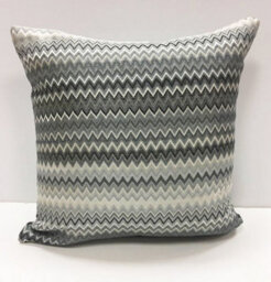 Rapport Home Enzo Cushion Cover (43 X 43 Cm) - Charcoal