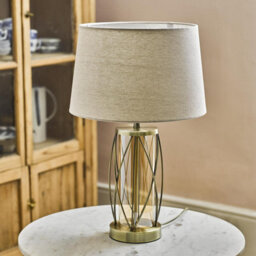 Mysmartbuy Laura Table Lamp 50Cm - 50 X 33Cm - Glass - Home Lighting - thumbnail 2