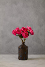 Orsina Peony Stem - 65Cm Fuchsia, Lifelike Faux Peony With Vibrant Fuchsia Petals And Green Stem, Adds Bold Colour - thumbnail 4