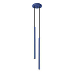 Sollux Lighting Pastelo Steel Ultramarine 2 Lights Modern Pendant Lamps - thumbnail 1