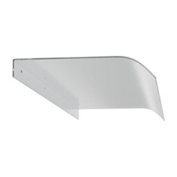 Thehotsale Window Awning Door Canopy Modern Pet Material Front Door Canopy Window Door Cover For Rain Snow Protection 120 X 40 Cm - thumbnail 6
