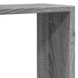 Walplus Wall Shelf Grey Sonoma 129X18X42 Cm Engineered Wood - thumbnail 8