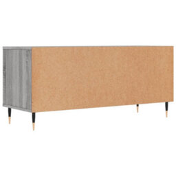 Berkfield Tv Cabinet Grey Sonoma 100X34.5X44.5 Cm Engineered Wood - thumbnail 8