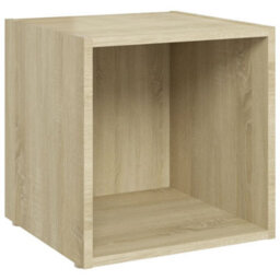 Berkfield 8 Piece Tv Cabinet Set Sonoma Oak Engineered Wood - thumbnail 6