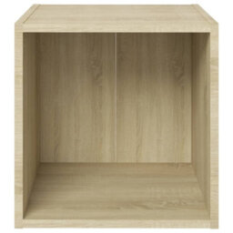 Berkfield 8 Piece Tv Cabinet Set Sonoma Oak Engineered Wood - thumbnail 7