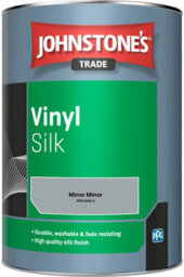 Johnstone's Trade Vinyl Silk Walls & Ceilings Emulsion Paint Mirror Mirror (Ppg1039-3) 1L - thumbnail 2