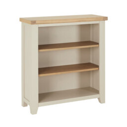 The Furniture Market Cheshire Dove Grey Painted Small Low Bookcase - thumbnail 5