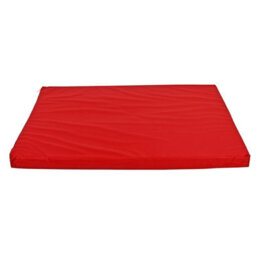 Actiaspet Large Dog Bed Cage Crate Pet Waterproof Hygienic Bedding Tough Hardwearing Cushion Mat Red - thumbnail 1