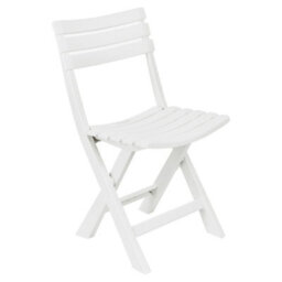 Urbn-Living 4 Plastic White Chairs & 2 Benches Outdoor Garden Table Set - thumbnail 3