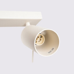 Luminosa Lighting Luminosa Ring Modern Twin Ceiling Lamp 2 Beige - thumbnail 5