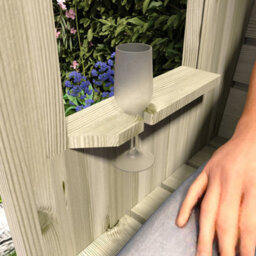 Shire Fern Nook Large Three Person Seated Arbour - thumbnail 5