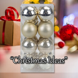 Christmas Bauble Decoration Hanging Tree Ornament X 16 5Cm Champagne - thumbnail 5