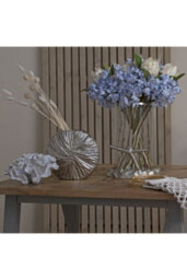 Light Blue Large Headed Agapanthus, Coastal Garden Artificial Flower - thumbnail 5
