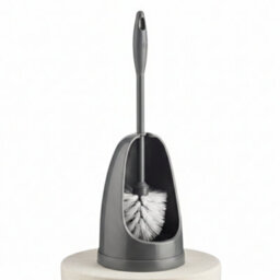 H+ Toilet Brush & Holder Durable Bathroom Cleaning Accessory Set - thumbnail 6