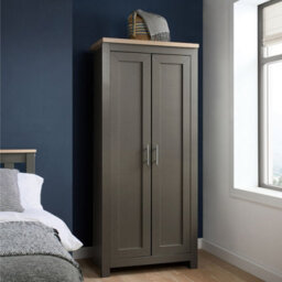 Birlea Highgate 2 Door Wardrobe Dark Grey
