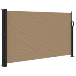 Walplus Retractable Side Awning Garden Sun Shade Canopy Gazebo For Back Door, Porch, Patio Taupe 120X500 Cm - thumbnail 2