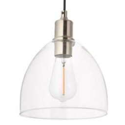 Pagazzi Lighting Pagazzi Jacob 3 Light Nickle And Glass Pendant Bar - thumbnail 6