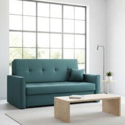 Viva Bis Iii Armchair With Sleep Function And Storage Turquoise - thumbnail 1