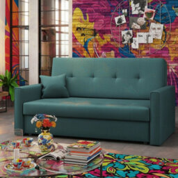 Viva Bis Iii Armchair With Sleep Function And Storage Turquoise - thumbnail 3