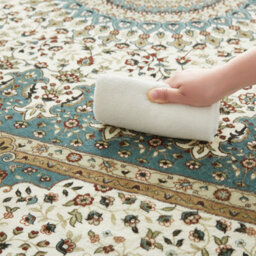 Ameha Non Slip Cashmere Rug Bedroom Kitchen Runner Willow Teal 60X220 Cm, Modern Bedroom Rugs - thumbnail 7