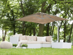 Beliani Cantilever Parasol 250 Cm Monza Sand Beige - thumbnail 2