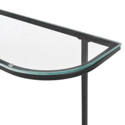 Urbn-Living Urbnliving 112Cm Width Curved Entry Console Foyer Side Sofa Accent Table Entryway Living Room - thumbnail 5