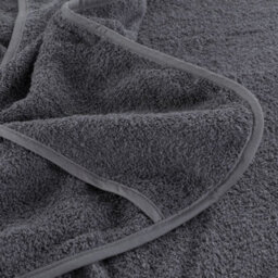Berkfield Beach Towels 2 Pcs Anthracite 75X200 Cm Fabric 400 Gsm - thumbnail 7