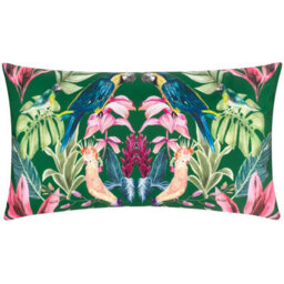 Wylder Tropics Kali Birds Tropical Polyester Filled Outdoor Cushion - thumbnail 3