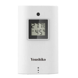 Youshiko Yc9360 Digital Weather Station Radio Controlled Clock ( Official Uk Version) - thumbnail 3