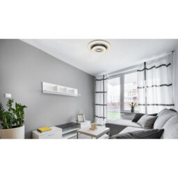 Luminosa Lighting Luminosa Jack Integrated Led Semi Flush Ceiling Light White Led Dimmable 2700-6000K Remote Control - thumbnail 9