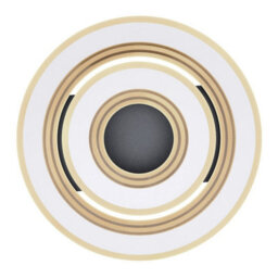 Luminosa Lighting Luminosa Jack Integrated Led Semi Flush Ceiling Light White Led Dimmable 2700-6000K Remote Control - thumbnail 3