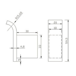 Plum&clay Emilia Chrome 4-Piece Bathroom Accessory Set - thumbnail 7