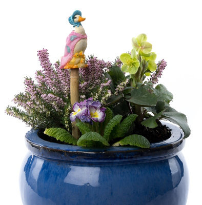 Jardinopia Beatrix Potter Jemima Puddle-Duck Cane Or Stake Topper (Ccbp0003C) - L4.5 X W6 X H9.5 Cm - image 1