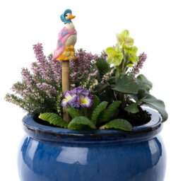 Jardinopia Beatrix Potter Jemima Puddle-Duck Cane Or Stake Topper (Ccbp0003C) - L4.5 X W6 X H9.5 Cm