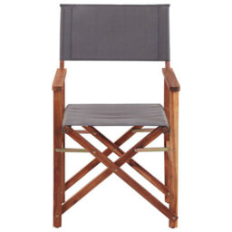 Beliani Set Of 2 Garden Chairs Cine Acacia Wood Dark Green - thumbnail 8