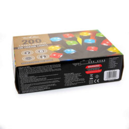 200 Ultra Bright Led Chaser Lights Green Wire - Multicoloured - thumbnail 3