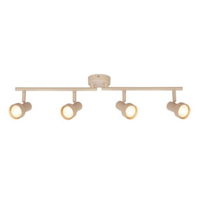 Briloner Beige 4 Way Ceiling Light Spotlight Lamp Adjustable Hallway Kitchen Living Room 60,5Cm - image 1