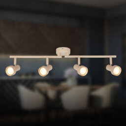 Briloner Beige 4 Way Ceiling Light Spotlight Lamp Adjustable Hallway Kitchen Living Room 60,5Cm - thumbnail 2