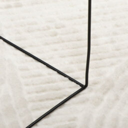 Walplus Rug Iza Short Pile Scandinavian Look Cream 120 Cm - thumbnail 8